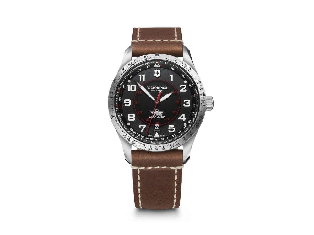 Victorinox Airboss Mechanical Automatik Uhr, Schwarz, 42 mm, 10 atm, V241973