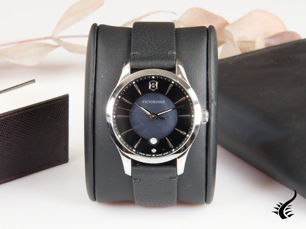 Victorinox Alliance Small Ladies Quartz Uhr, Perlmuttern, 35 mm, V241754