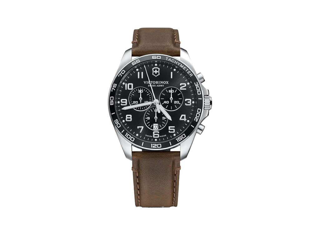 Victorinox Fieldforce Classic Chrono Quartz Uhr Schwarz 42 mm V241928