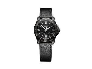 Victorinox Maverick Ladies Black Edition Quartz Uhr, Schwarz, 34 mm, V241788