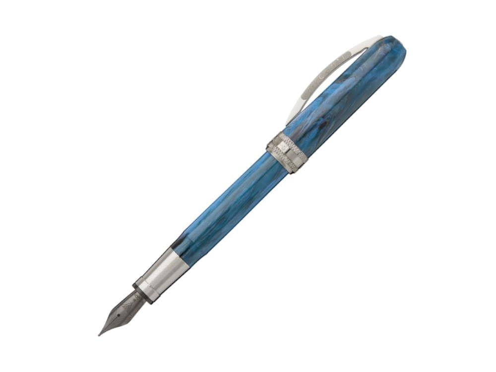 Visconti Rembrandt-S Blue Füllfederhalter, Edelharz, Blau, KP10-26-FP