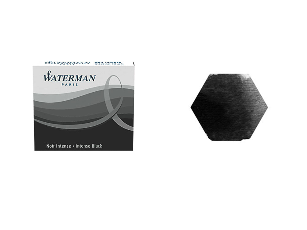 Waterman Tintenpatrone, Schwarz, 8 einheiten, S0110850