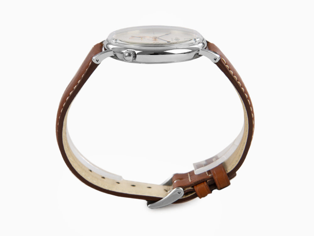 Zeppelin LZ120 Rome Quartz Uhr, Weiss, 41 mm, Tag, 7138-4 - Iguana 