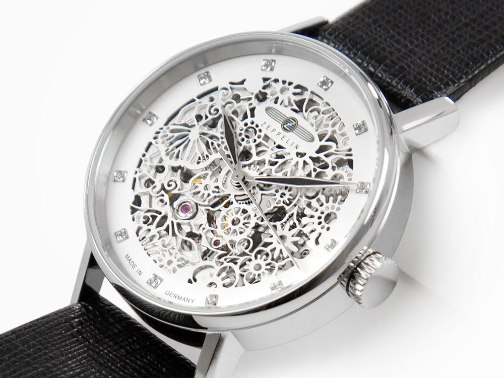 Zeppelin Princess Of The Sky Automatik Uhr, Weiss, 36 mm, 7461-1