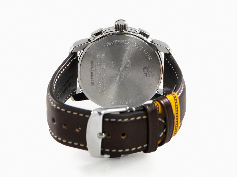 Zeppelin LZ126 Los Angeles Quartz Uhr, Cremefarben, 42 mm, Chronograph, 7614-5