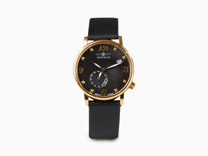 Zeppelin Zeppelin Luna Quartz Uhr, Schwarz, 35 mm, Tag, 7633-2 