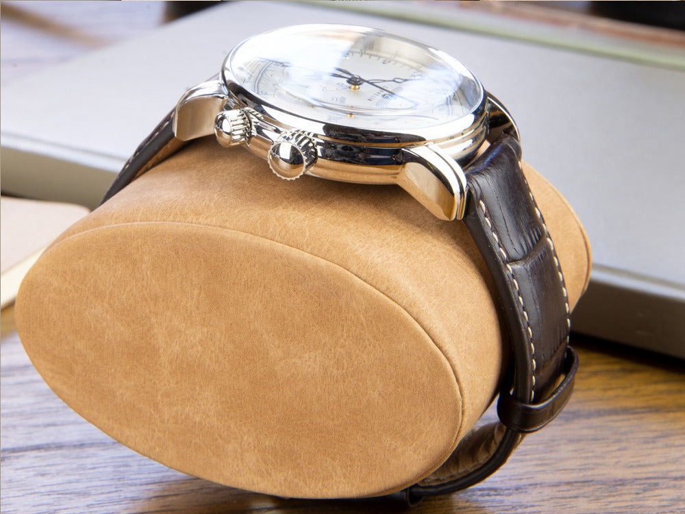 Zeppelin 100 Years Zeppelin Ed. 1 Quartz Uhr, Silber, 42 mm, GMT, 7640-1