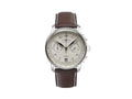 Zeppelin 100 Jahre Zeppelin Ed.2 Quartz Uhr, Beige, 42 mm, Chrono, 7674-6