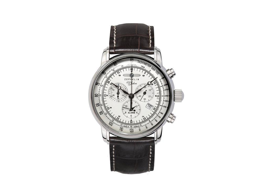 Zeppelin 100 Years Zeppelin Ed. 1 Quartz Uhr, 42 mm, Tag, 7680-1