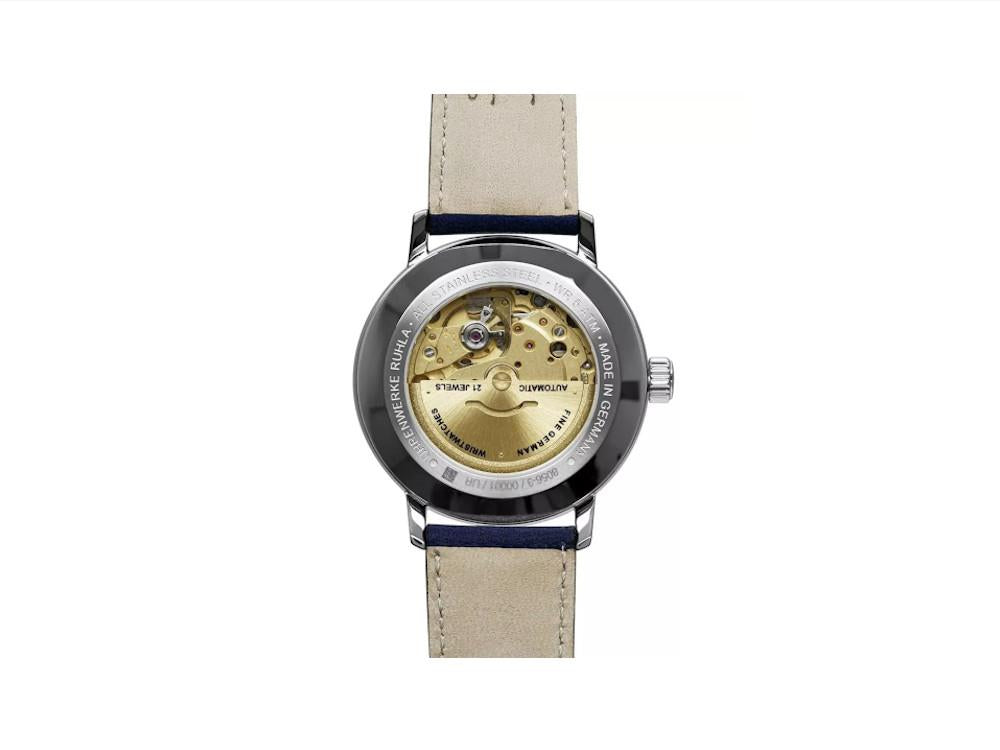 Zeppelin LZ 129 Hindenburg Automatik Uhr, Blau, 40 mm, Tag, 8056-3