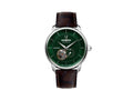 Zeppelin LZ 120 Bodensee Automatik Uhr, Grün, 40mm, Lederband, 8166-4