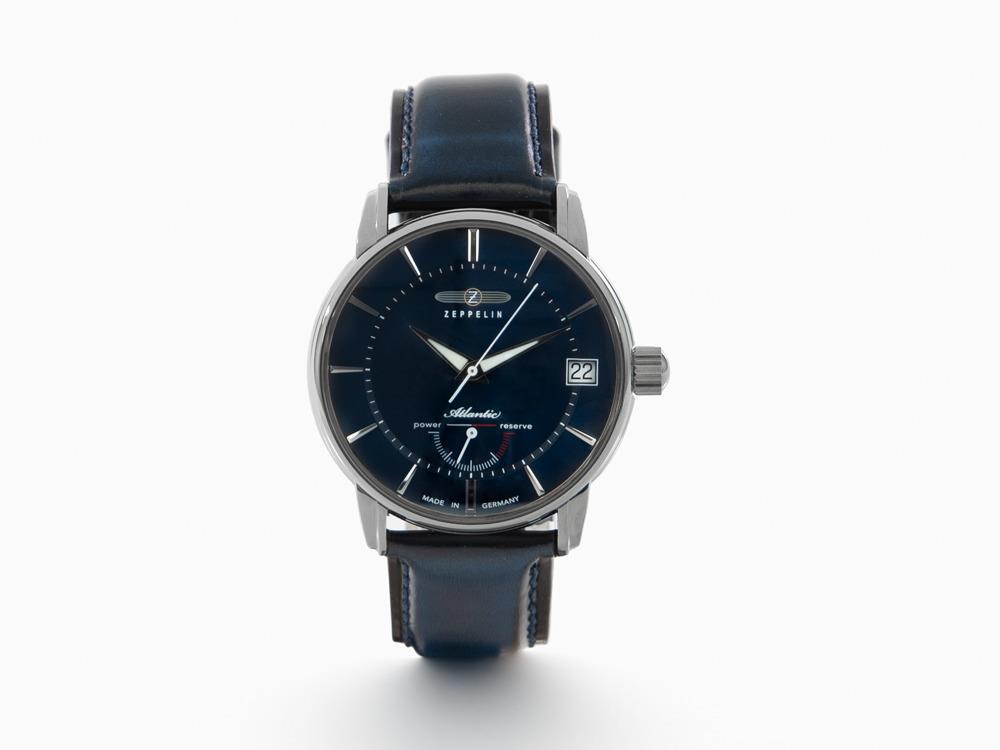 Zeppelin Atlantic Automatik Uhr, Blau, 43 mm, Tag, LE, 8416-3