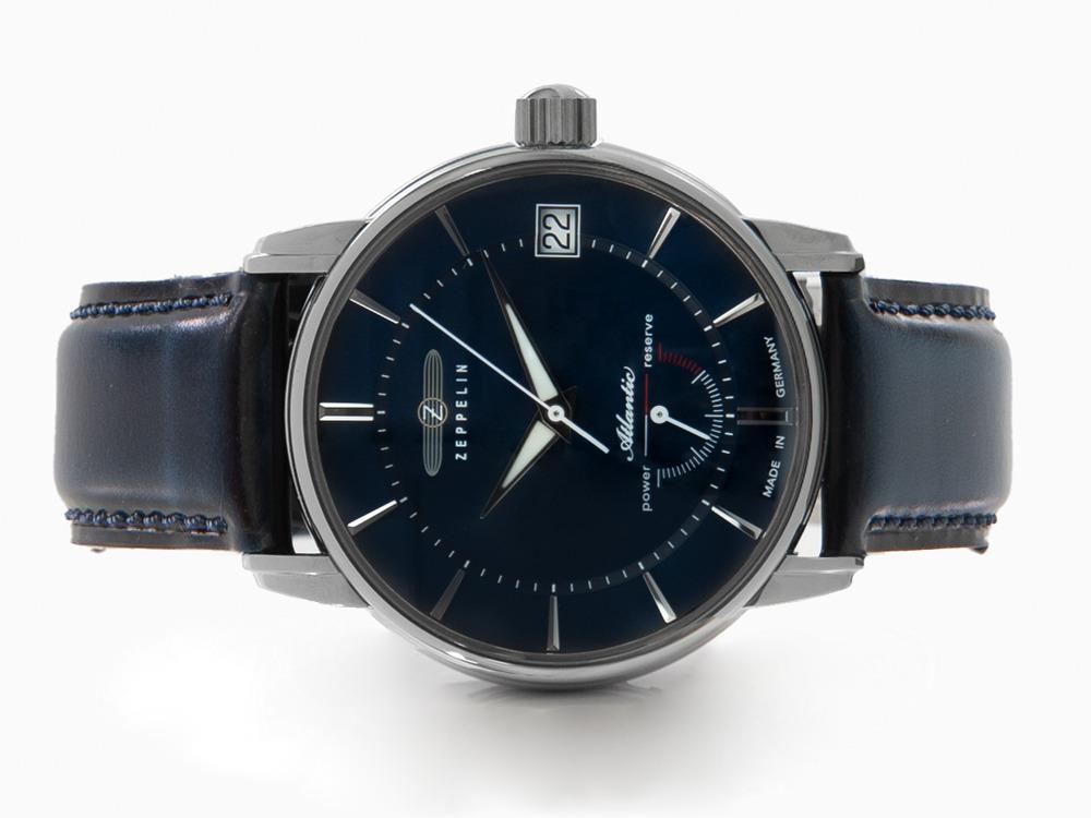Zeppelin Atlantic Automatik Uhr, Blau, 43 mm, Tag, LE, 8416-3