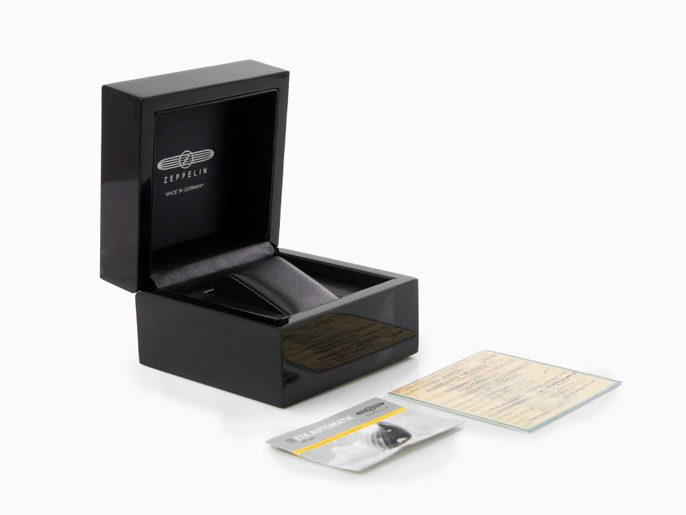 Zeppelin Atlantic Automatik Uhr, Blau, 43 mm, Tag, LE, 8416-3