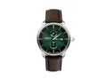 Zeppelin Atlantic Automatik Uhr, Grün, 42 mm, Tag, Lederband, 8426-4