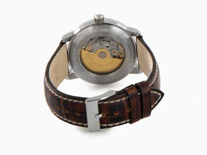 Zeppelin Atlantic Automatik Uhr, Beige, 41 mm, Tag, Lederband, 8452-5