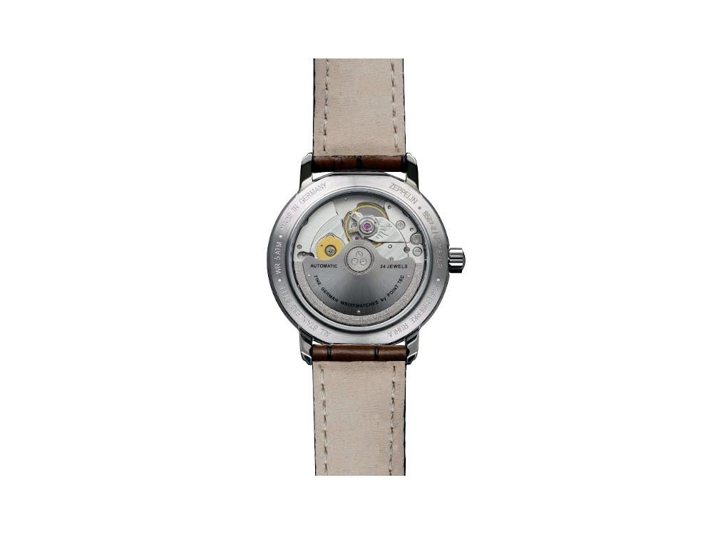 Zeppelin Friedrichshafen Ladies Automatik Uhr, Grün, 36 mm, 8567-2