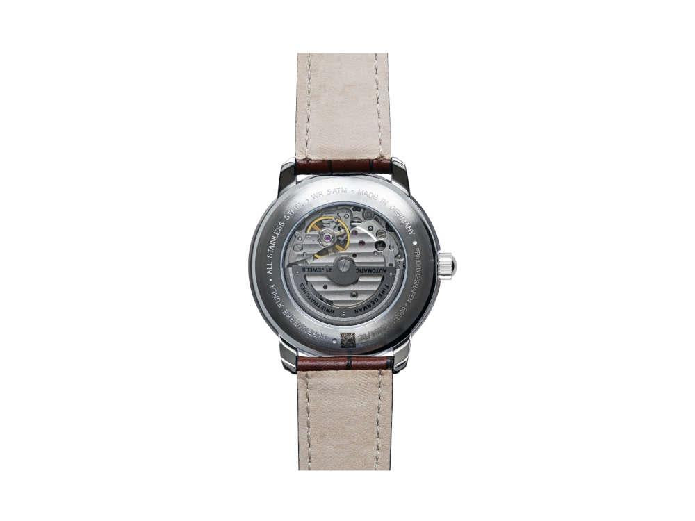 Zeppelin Friedrichshafen 24-Hour Automatik Uhr, Weiss, 40 mm, 8568-1