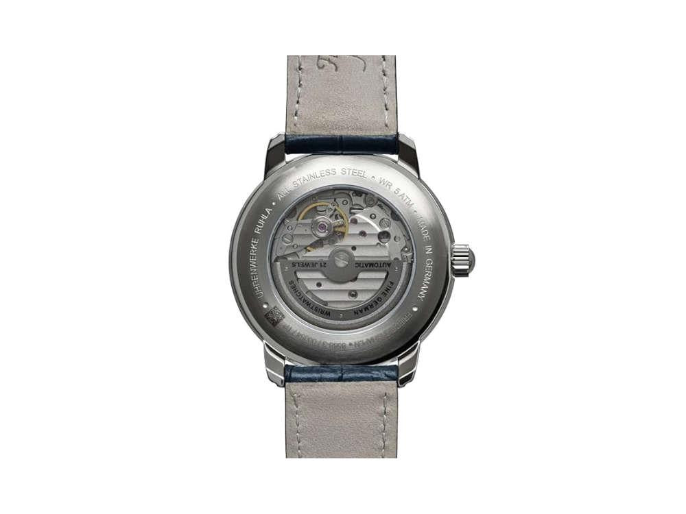 Zeppelin Friedrichshafen Automatik 24-Hour Uhr, Blau, 40 mm, 8568-3