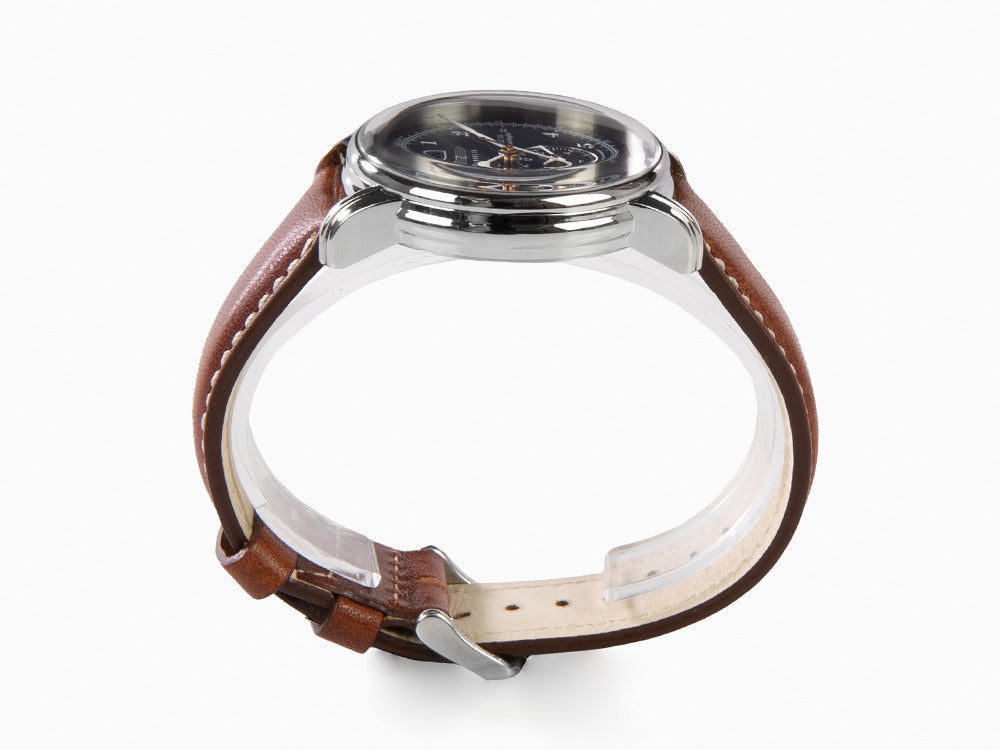 Zeppelin LZ126 Los Angeles Quartz Uhr, Blau, 42 mm, GMT, 8644-3