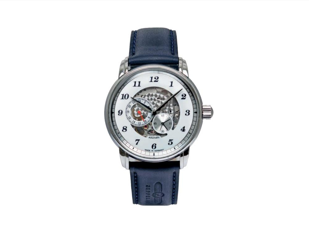 Zeppelin Captain Line Automatik Uhr, Weiss, 42 mm, 8658-3
