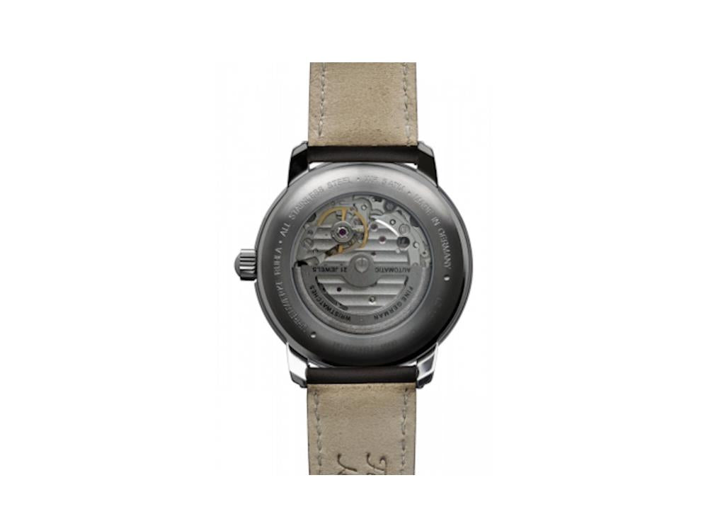 Zeppelin LZ 127 Graf Zeppelin Automatik Uhr, Weiss, 40 mm, Lederband, 8668-4