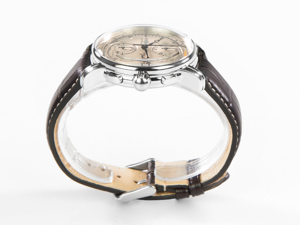 Zeppelin 100 Years Zeppelin Ed. 1 Quartz Uhr, Weiss, 42 mm, Tag, 8670-1