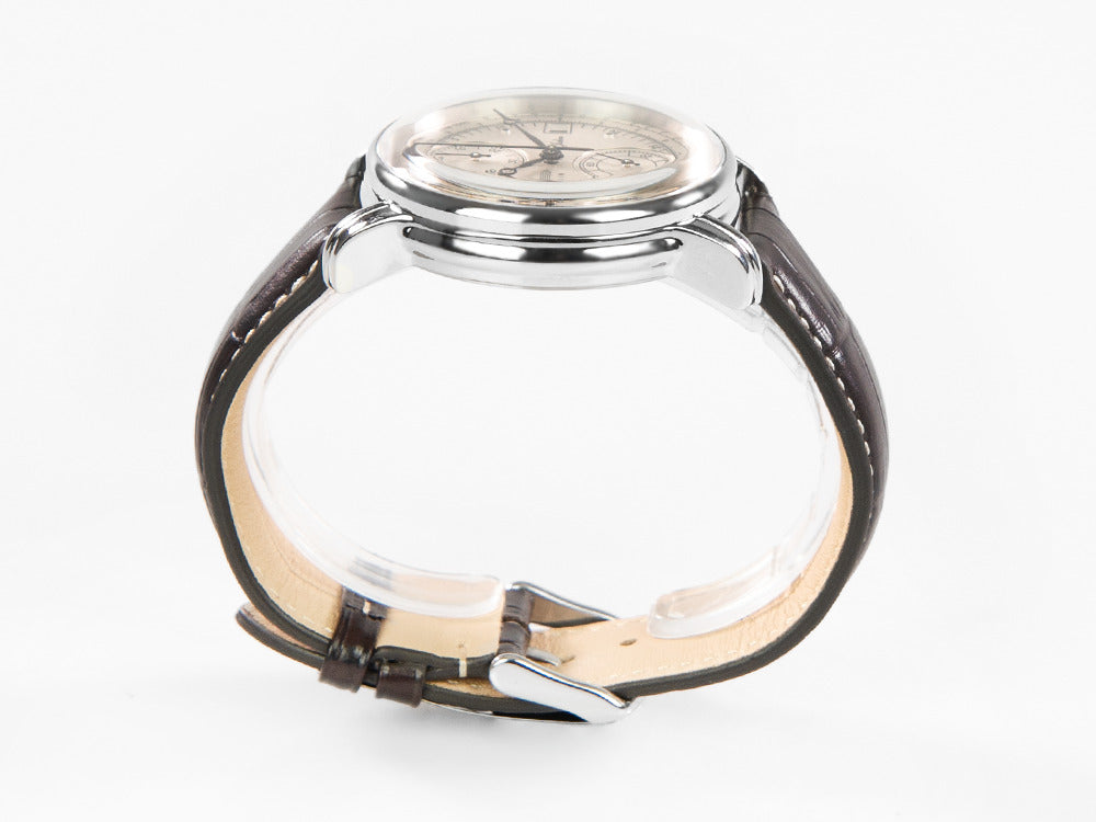 Zeppelin 100 Years Zeppelin Ed. 1 Quartz Uhr, Weiss, 42 mm, Tag, 8670-1