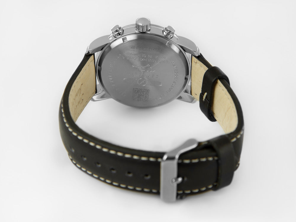 Zeppelin 100 Years Zeppelin Ed. 1 Quartz Uhr, Weiss, 42 mm, Tag, 8680-3