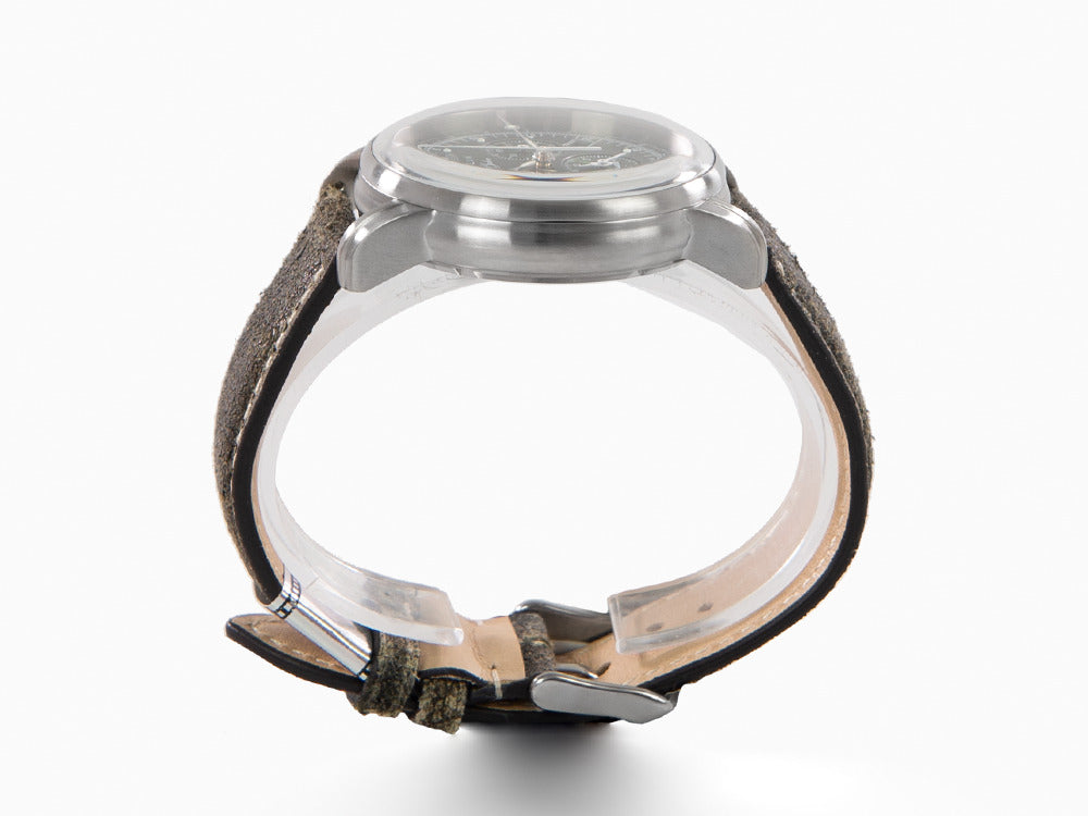 Zeppelin 100 Years Zeppelin Ed. 1 Quartz Uhr, Grün, 42 mm, Tag, 8680-4