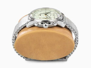 Zeppelin 100 Years Zeppelin Ed. 1 Uhr, Beige, 42 mm, Tag, Milanaise, 8680M-3
