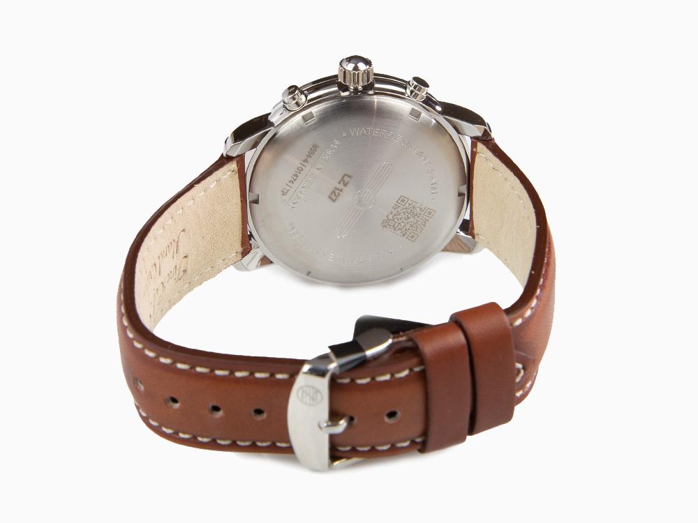 Zeppelin LZ 127 Graf Zeppelin Quartz Uhr, Grün, 40 mm, Chronograph, 8684-4 Zeppelin LZ 127 Graf Zeppelin Quartz Uhr, Grün, 40 mm, Chronograph, 8684-4