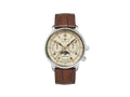 Zeppelin Méditerranée Quartz Uhr, Beige, 36 mm, Tag und Datum, 9637-5