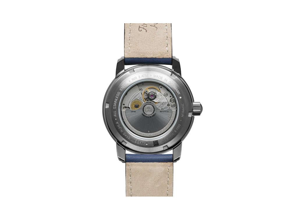 Zeppelin Méditerranée Automatik Uhr, Blau, 42 mm, Tag, 9690-3