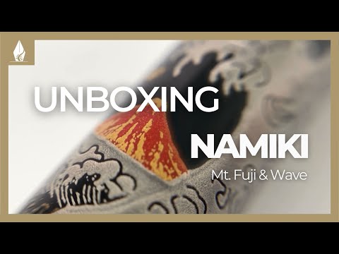 Namiki Nippon Art Mount Fuji and Wave Füllfederhalter, FK-35SMFN