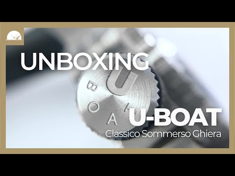 U-Boat Classico Sommerso Ghiera Ceramica Blue Automatik Uhr, 46 mm, 9519