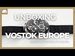 Vostok Europe Systema Periodicum Schwefel Quartz Uhr, LE, VK67-650E725-L-BK