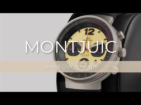 Montjuic Speed Chronograph Quartz Uhr, Edelstahl 316L , Weiss, 45 mm, MJ2.0701.S