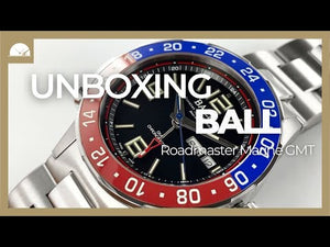 Ball Roadmaster Marine GMT Automatik Uhr, Limitierte Ed., COSC, DG3030B-S4C-BK