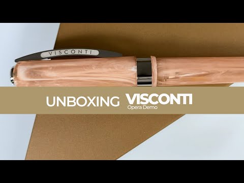 Visconti Opera Demo Rose Blush Füllfederhalter, Edelharz, KP32-05-FP