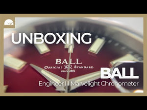 Ball Engineer III Marvelight Chronometer Automatik Uhr, 40mm, NM9026C-S6CJ-RD