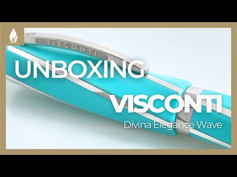 Visconti Divina Elegance Wave Füllfederhalter, Palladium, KP18-13-FP