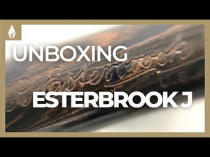 Esterbrook Big-J Antique Rose Ebonite Füllfederhalter, Braun, EBJR