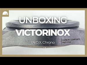 Victorinox I.N.O.X. ChronoQuartz Uhr, Kohlenstoff, Schwarz, 43 mm, V241989.1