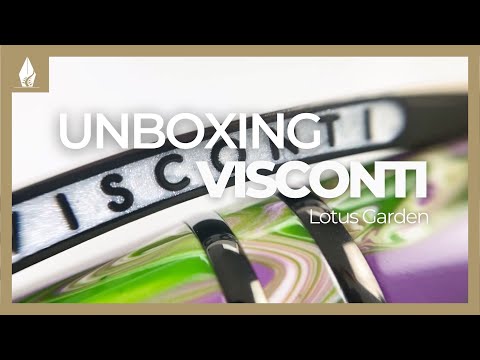 Visconti HS Lotus Garden Füllfederhalter, Limitierte Edition, KP15-28-FP