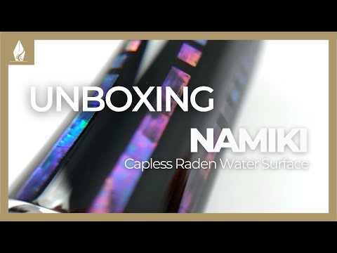 Namiki Capless Raden Water Surface Füllfederhalter, FC-5000R-SRM-RH