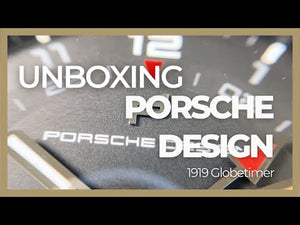 Porsche Design 1919 Globetimer Automatik Uhr, Titan, Schwarz & Kautschuk