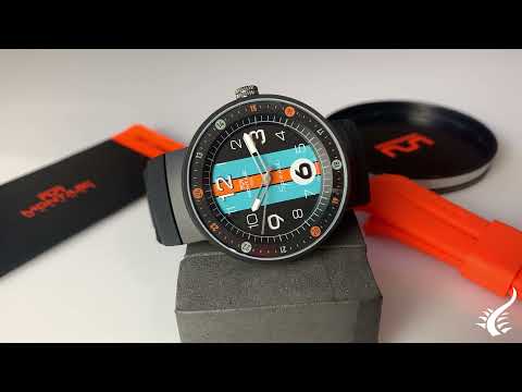 Montjuic Special Quartz Uhr, Edelstahl 316L , Schwarz, 43 mm, MJ1.1201.B