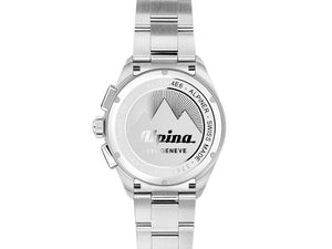 Alpina Alpiner Quartz Uhr, Schwarz, AL-373BS4E6B