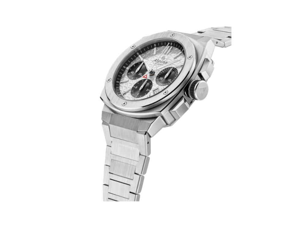 Alpina Alpiner Extreme Chronograph Automatik Uhr, Grau, 41 mm, AL-730SB4AE6B